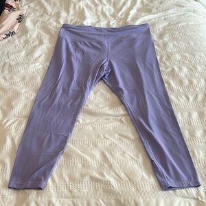 Athleta Ultra High Rise Elation Tight 7/8 size XL lavender